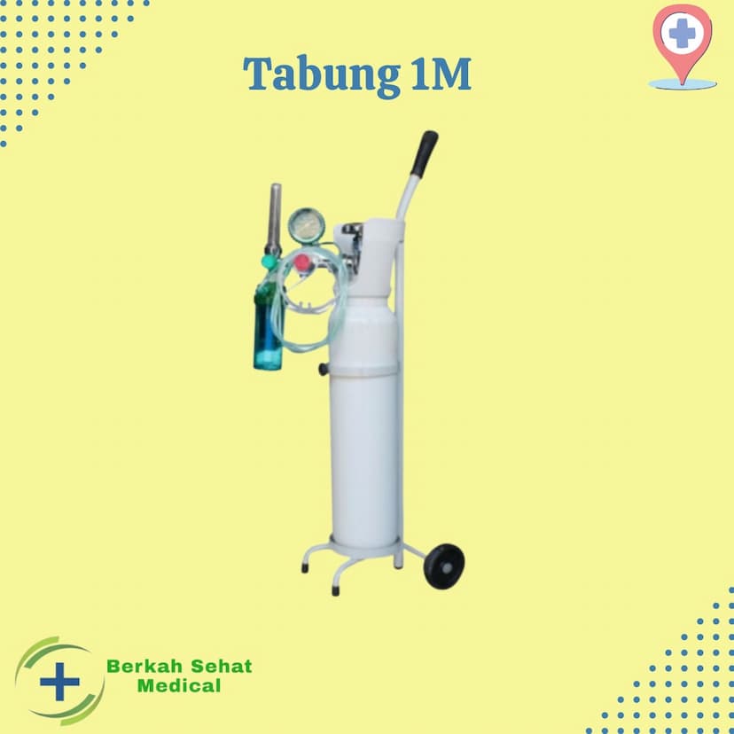 Tabung Oksigen 1M Kubik