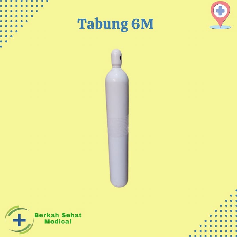 Tabung Oksigen 6M Kubik